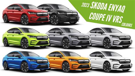 skoda enyaq color chart.